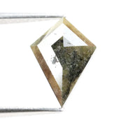0.99 Ct kite cut brown grey diamond with unique shape and radiant sparkle for sophisticated luxury jewelry