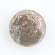 1.21Ct round rose cut diamond grey colored diamond loose stone for fine custom jewelry 