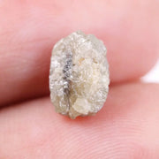 1.58 Ct Natural Grey Rough Diamond  Uncut Loose Irregular Diamond for Custom Jewelry 