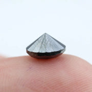 1.12 Ct Genuine Natural Black Diamond Round Cut Loose for Luxury Jewelry and Custom Engagement Rings