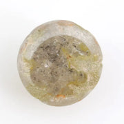 0.67 carat natural yellowish grey diamond round loose stone with subtle dual tone color