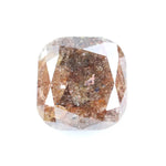 2.53 Ct brown cushion cut natural diamond with rich tones and brilliant sparkle for collector luxury jewelry