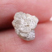 1.74 Ct Natural Grey Rough Diamond  Loose Uncut Irregular Shape Diamond for Custom Jewelry 