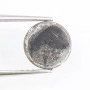 1.53ct black - brown colored diamond round brilliant cut diamond loose stone use for custom jewelry 