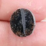 Oval cut rose cut diamond loose gemstone for custom jewelry.