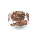 2.53 Ct brown cushion cut natural diamond with rich tones and brilliant sparkle for collector luxury jewelry