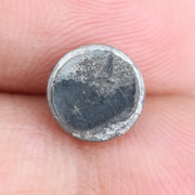 1.53ct black - brown colored diamond round brilliant cut diamond loose stone use for custom jewelry 