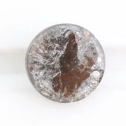 1.54 ct round rose cut diamond loose rustic diamond grey color diamond for  custom ring  