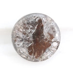 1.54 ct round rose cut diamond loose rustic diamond grey color diamond for  custom ring  