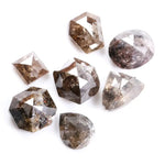 natural diamond mix colour lot with pear square and Asscher cut loose earth mined diamonds
