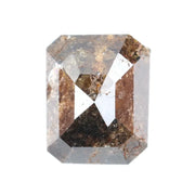 2.97 Ct emerald cut brown natural diamond with soft warm tones and elegant sparkle for classic fine jewelry