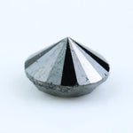 1.12 Ct Genuine Natural Black Diamond Round Brilliant Cut Loose for Elegant Engagement Rings and Luxury Jewelry
