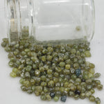 green colour rough diamond parcel rough diamond parcels