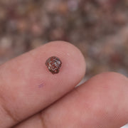 439.56 ct brown raw diamond stone for jewelry making and custom designs
