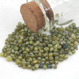 green colour rough diamond parcel rough diamond parcels