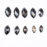 lab grown diamonds earring, lab grown diamonds tennis bracelet, lab grown emerald cut diamond, 1 carat lab grown diamond earrings, black faceted diamond
