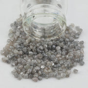 grey colour diamond rough rough carbonado diamond