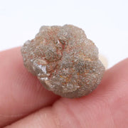 natural diamond raw brown grey diamond in rock and uncut diamond vs cut diamond 