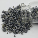 black colour rough diamond kimberlite rough diamond black