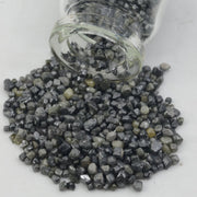 black colour rough diamond kimberlite rough diamond black