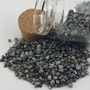 black colour rough diamond kimberlite rough diamond black