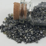 black colour rough diamond kimberlite rough diamond black