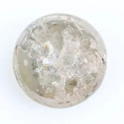 Fancy 1.25 carat grey white round cut loose diamond with natural inclusions, unique salt and pepper appearance, ideal for custom diamond rings and bespoke fine jewelry designs