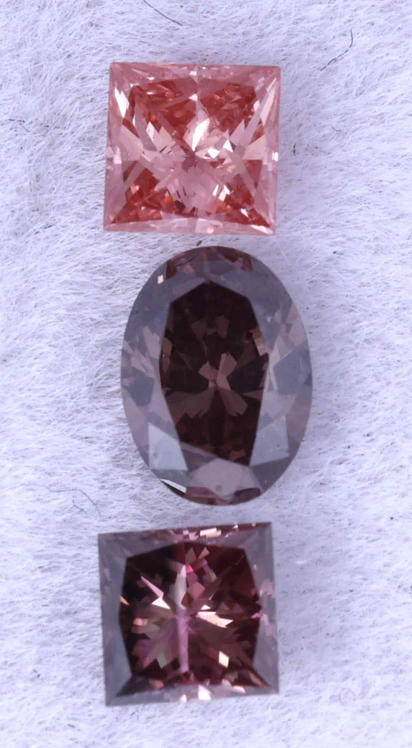 0.44 Carat Mix Shape Fancy Color Lab Grown Diamond