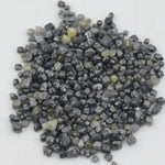 black colour rough diamond kimberlite rough diamond black