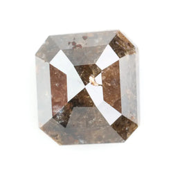 1.84 Ct radiant cut fancy brown natural diamond with soft glow and warm sparkle for elegant luxury jewelry
