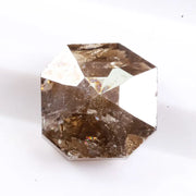 Portuguese cut natural diamond with brown-grey tone, earth mined loose diamond Earth mined radiant style natural diamond