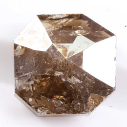 Portuguese cut natural diamond with brown-grey tone, earth mined loose diamond Earth mined radiant style natural diamond