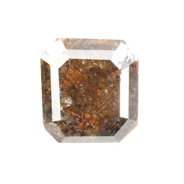 1.84 Ct radiant cut fancy brown natural diamond with soft glow and warm sparkle for elegant luxury jewelry