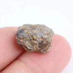 natural diamond raw brrown grey diamond in rock and rough diamond 