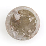 0.67 Ct earthy  grey round diamond, rustic rose cut natural loose salt and pepper diamond for custom jewelry design