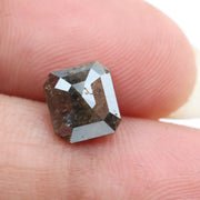 1.84 Ct radiant cut fancy brown natural diamond with soft glow and warm sparkle for elegant luxury jewelry