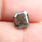 1.84 Ct radiant cut fancy brown natural diamond with soft glow and warm sparkle for elegant luxury jewelry