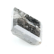 2.21 Ct kite cut black grey natural diamond with subtle glow and geometric shape for modern statement jewelry