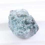 raw blue diamond crystal with raw diamond eternity band appearance natural rough diamond 