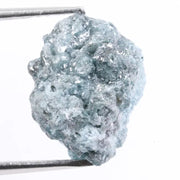 raw blue diamond crystal with raw diamond eternity band appearance natural rough diamond 