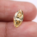 High quality lab grown diamond gemstone, conflict-free and sustainable choice for elegant and timeless jewelry pieces, marquise cut diamond, yellow diamond