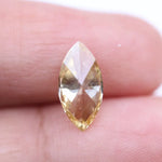High quality lab grown diamond gemstone, conflict-free and sustainable choice for elegant and timeless jewelry pieces, marquise cut diamond, yellow diamond