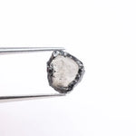 raw uncut diamond ring with real diamond rock natural crystal texture black rough diamond 