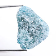 raw uncut diamond engagement ring with rough natural diamond appearance blue rough diamond 
