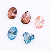 Oval, Pear, Heart, Oval Cut Lab Created Diamond Pink, Brown, Blue Sustainable Fine Jewelry Diamond