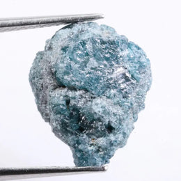 raw uncut diamond ring and raw gemstones for jewelry making blue rough diamond 