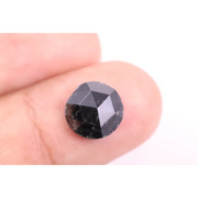 3.19 ct natural salt and pepper Diamond, round cut diamond, raw diamond, rough diamond.