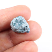 raw uncut diamond ring and raw gemstones for jewelry making blue rough diamond 
