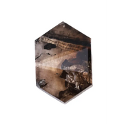 0.60 Ct Hexagon Cut Brown Diamond Loose Stone Use For Jewerlly 