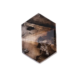 0.60 Ct Hexagon Cut Brown Diamond Loose Stone Use For Jewerlly 